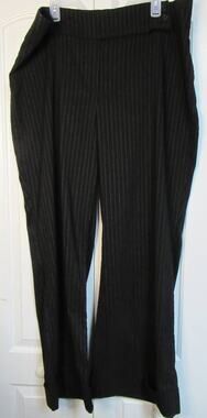 MKM Designs pinstripe black pants